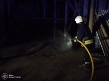 Неподалік Вінниці сталася пожежа в зерносховищі