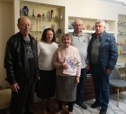 90 років мудрості й доброти: у Зарванцях відзначили ювілей Надії Юсифишеної