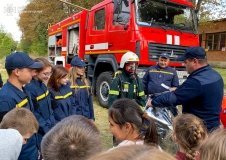 У Іллінцях рятувальники нагадали правила безпеки під час акції «Запобігти. Врятувати. Допомогти»