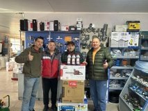 Волонтери «Української команди» передали чергову допомогу на передову за ініціативи Віталія Шатова