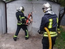 У Вінниці сталась пожежа – горів гараж