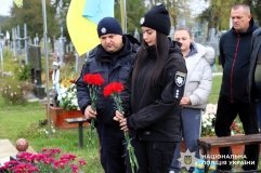 У Вінниці вшaнувaли пaм’ять стaршого лейтенaнтa поліції Олексія Нaборського