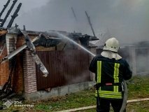 На Вінниччині через коротке замикання сталась пожежа