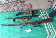 На Вінниччині хлопець незаконно зберігав арсенал зброї