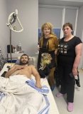 У Львові навідали пораненого захисника з Вінниччини: історія стійкості Василя Бобровського