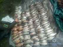 Київщина: поліція вилучила у браконьєрів рибу на суму 20 тисяч гривень
