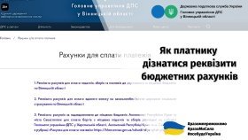 Як платнику дізнатися реквізити бюджетних рахунків