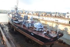 В Одеському порту відремонтують корвет «Вінниця» (фото)