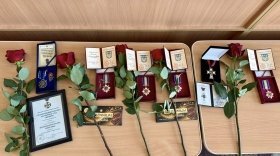 У Гайсині родинам загиблих воїнів передали державні нагороди посмертно