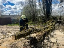 Негода на Вінниччині: рятувальники оперативно розблокували автошляхи