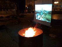 Поставили шини та палили вогонь: вночі у Вінниці був “Заколот” (Фото)