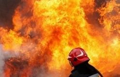 На Вінниччині 20 пожежників гасили палаючу пилораму
