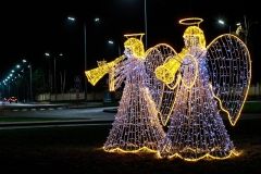 У Вінниці встановили світлових янголів-охоронців