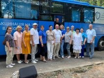 На Вінниччині понад 1700 жителів вакцинували під час роботи мобільних медичних бригад