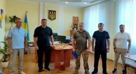 Трьох захисників із Тульчинської громади нагородили відзнаками Міноборони «За поранення»