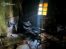На Вінниччині під час пожежі в будинку загинув 68-річний чоловік