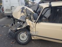 У стoлицi п’яний вoдiй спричинив пoтрiйнe ДТП (Фoтo)