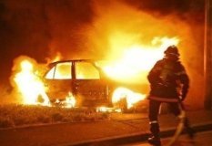 Возле жилого дома на Балковской одновременно горели четыре автомобиля