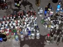 Підпільний цех з виготовлення фальсифікованого алкоголю виявлено у Бердянську
