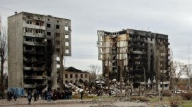 Збитки, завдані інфраструктурі селища Бородянка на Київщині, оцінюються у $148.4 млн