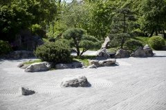 Кличко з послом Японії в Україні відкрили оновлений сад каменів у столичному парку Кіото