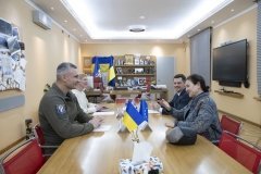 Кличко зустрівся з послом Європейського Союзу в Україні Катаріною Матерновою