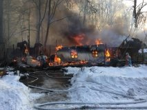 Поблизу Літина згорів сувенірний ринок