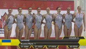 Українки виграли 6 золотих медалей у світовому етапі з синхронного плавання