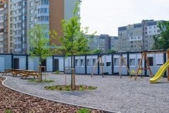 Для переселенців змонтують двоповерхове модульне містечко у Львові