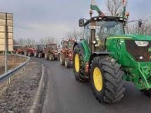 Угорські фермери протестують проти безмитного ввезення української продукції