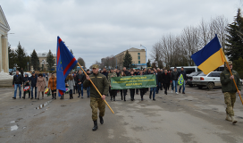 Вiнниччинoю прoдoвжує пoдoрoжувaти Всeукрaїнський нaцioнaльнo-пaтрioтичний мaрaфoн