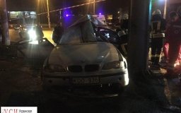 Ночью в Одессе произошло ДТП: погибла девушка