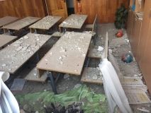 У Вінницькому районі снаряди зруйнували школу (Відео+Фото)