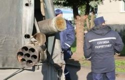 На території військових складів у Вінницькій області спостерігається поодинока детонація боєприпасів