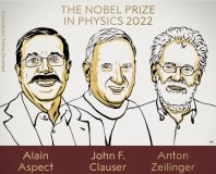 Нобелівська премія-2022: оголосили переможців з фізики