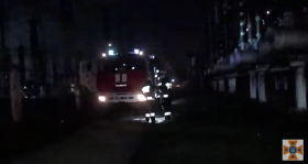 У Дніпрі горіла ТЕС (Відео)