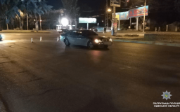 На площади Толбухина иномарка сбила пешехода