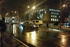 У Вінниці трапилась потрійна ДТП (Фото)