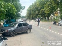 Аварія на Вінниччині  - мотоцикліст потрапив до лікарні