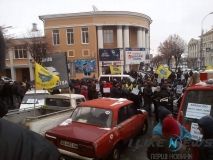 У Вінниці власники "евроблях" влаштували акцію протесту (Фото)