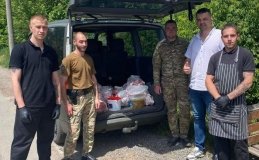 «Вінницька Реберня» передала на передову понад 100 кілограмів м’яса 