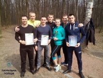 Вінницькі патрульні посіли друге місце на чемпіонаті з легкоатлетичного кросу