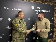 Військовослужбовця з Вінниччини Павла Заїку нагороджено відзнакою «Хрест Військова Честь»