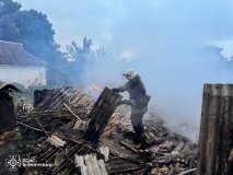 У селі Митинці Уланівської громади на Вінниччині внаслідок пожежі загинули корова з телям