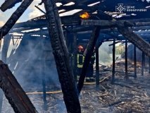 У Стрижавці горіла ферма площею 500 квадратних метрів: за добу на Вінниччині сталося чотири пожежі