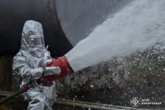 На критичному підприємстві Вінниччини провели масштабні навчання рятувальників