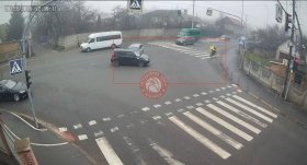 ДТП на перехресті вулиць Данила Нечая та Маріупольської у Вінниці