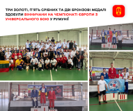 Сильні духом: юні спортсмени з Вінниці привезли 10 медалей з чемпіонату Європи в Румунії