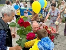 Олександр Яблочний повернувся додому після російського полону