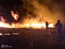 Вісім пожеж за добу: рятувальники Вінниччини ліквідували загоряння в житлових будинках і на відкритих територіях